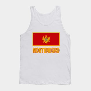 The Pride of Montenegro - National Flag Design Tank Top